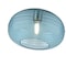 Z-Lite Harmony 1 Light Pendant, Brushed Nickel & Blue 487P14-BN - alternate 3